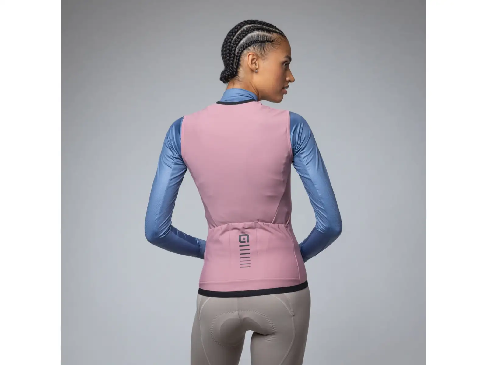 Alé PR-E Thermo 2.0 damska kamizelka kolarska Antique Pink