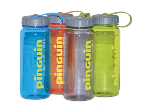 Pinguin Tritan Slim Butelka 0,65l szara