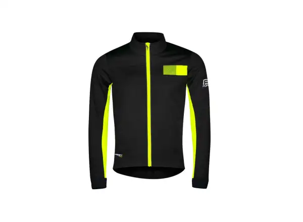 Force Frost Kid kurtka dziecięca czarna/fluo żółta