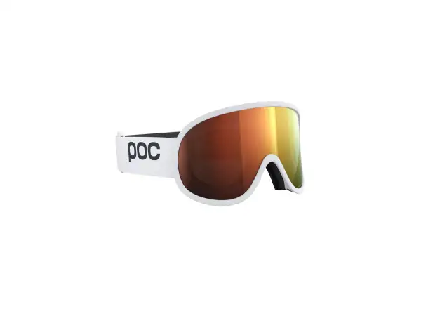POC gogle narciarskie Retina Hydrogen White/Partly Sunny Orange