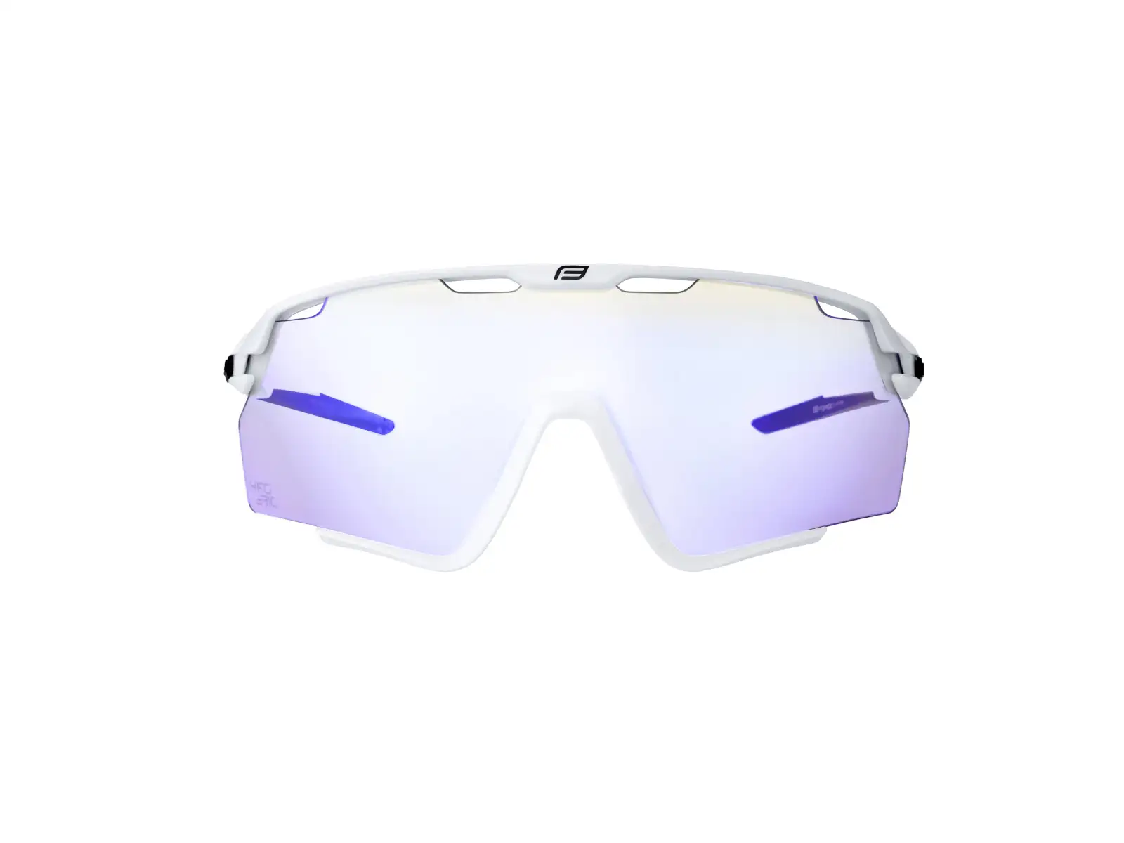 Force Cyclone okulary białe/niebieskie fotochromatyczne szkło