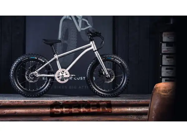 Early Rider Seeker X16 rower dziecięcy Brushed Aluminium