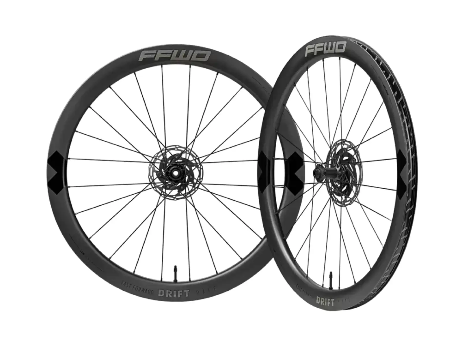 FFWD Drift Pace 48 DT240 2:1 EXP gravel zaplecione koła MattBlack
