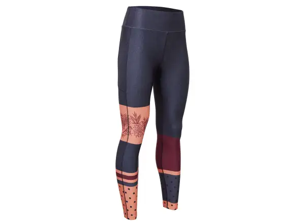 Silvini Veniana damskie ocieplane legginsy Charcoal/Orange