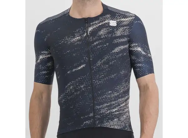 Sportful Cliff supergiara męska koszulka krótki rękaw galaxy blue