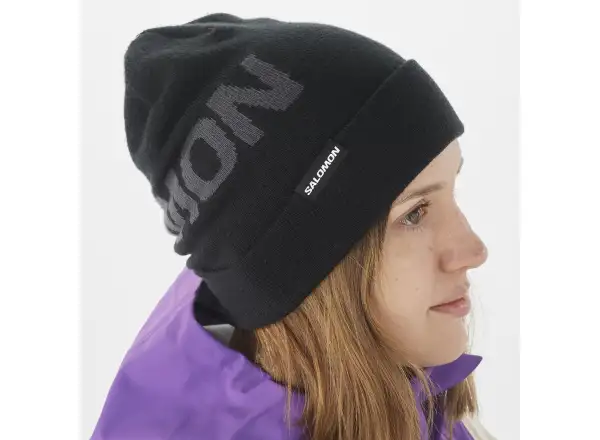 Salomon Hermitage czapka Deep Black