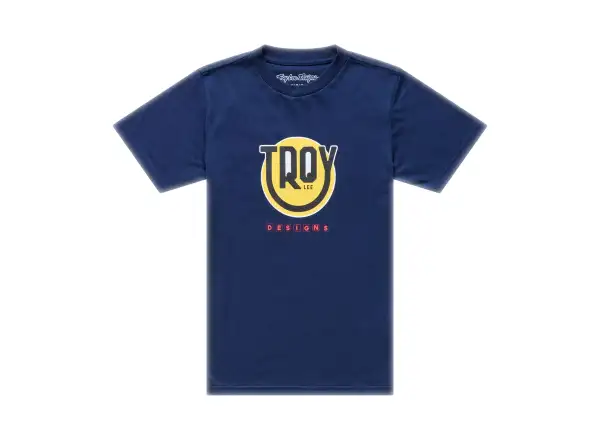 Troy Lee Designs Happy Dayz dziecięca koszulka z krótkim rękawem Navy