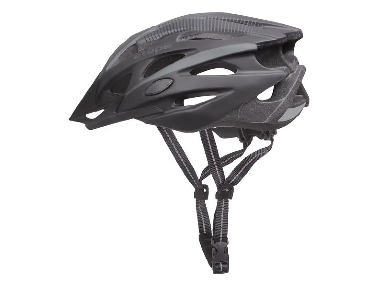 Etape Twister męski kask czarna/titan mat