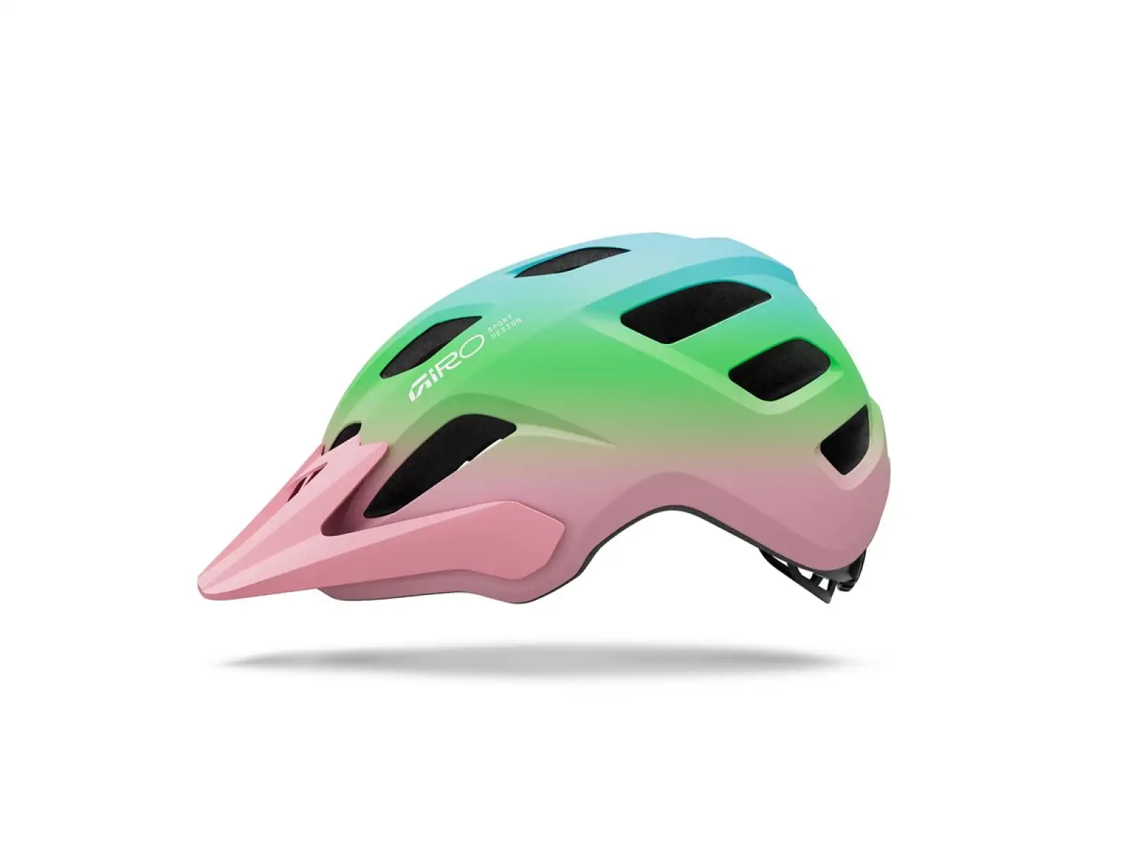 Giro Tremor Child kask dziecięcy Mat Light Pink/Green Fade