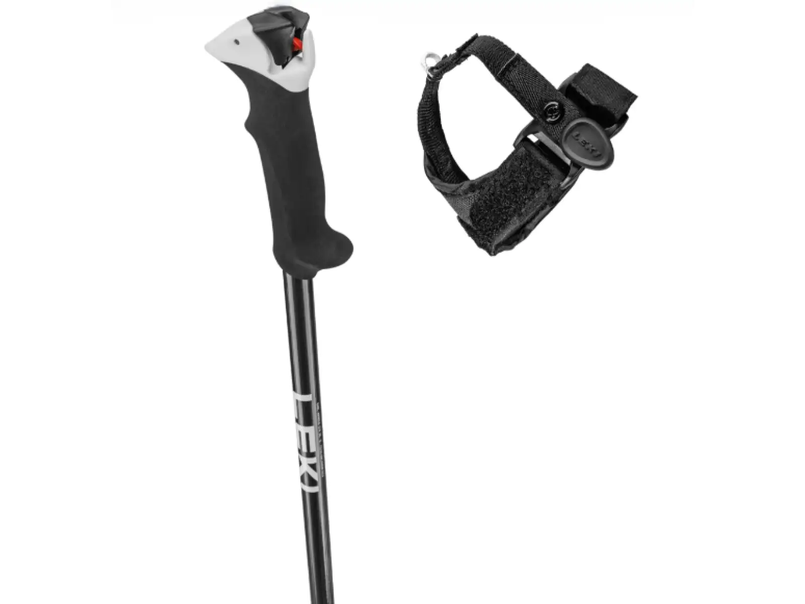 Leki Stella S narty zjazdowe White/Dark Anthracite