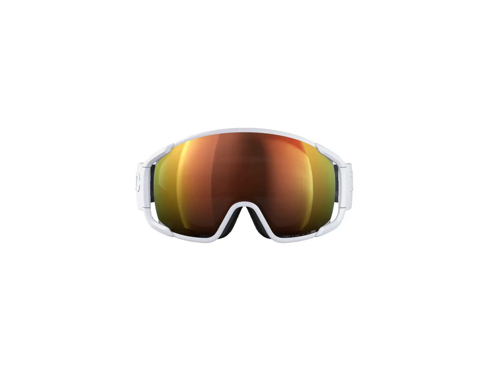 POC Zonula gogle narciarskie Hydrogen White/Partly Sunny Orange
