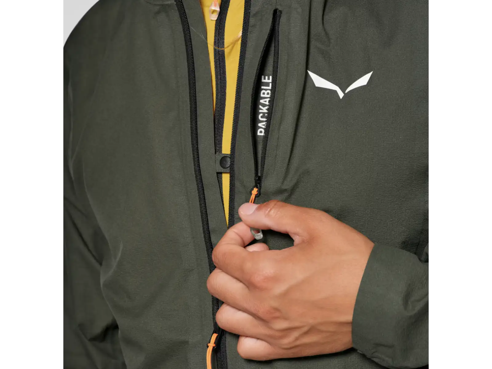 Salewa Pedroc 2 Powertex 2.5 Light męska kurtka Faded Green