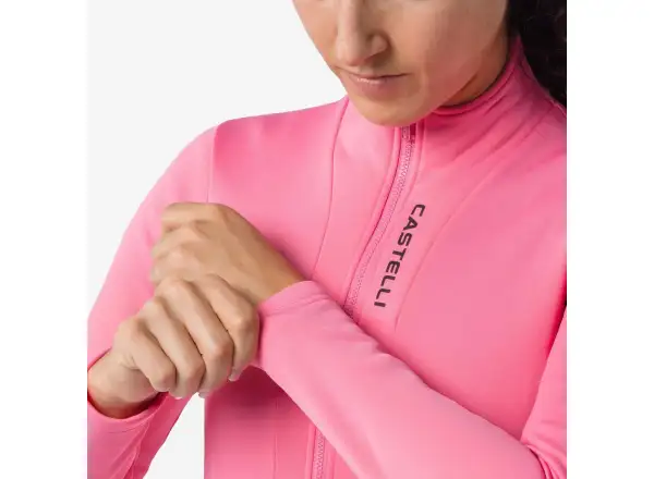Castelli Sinergia 3 damska koszulka z długim rękawem Rosa giro