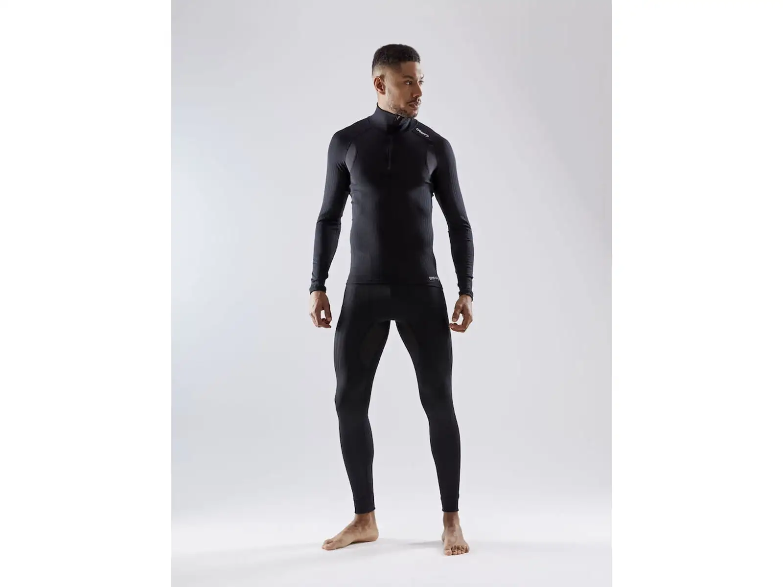 Craft Active Extreme X Zip męska koszulka długi rękaw czarna