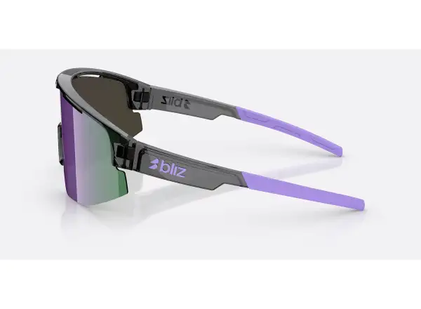 Bliz Matrix Small okulary przeciwsłoneczne Crystal Black/Grey Purple Multi