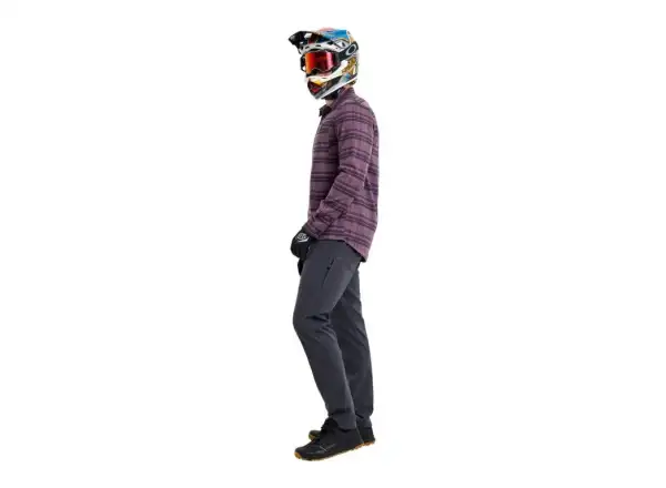 Troy Lee Designs Grind Flannel męska koszula Plaid Deep Purple