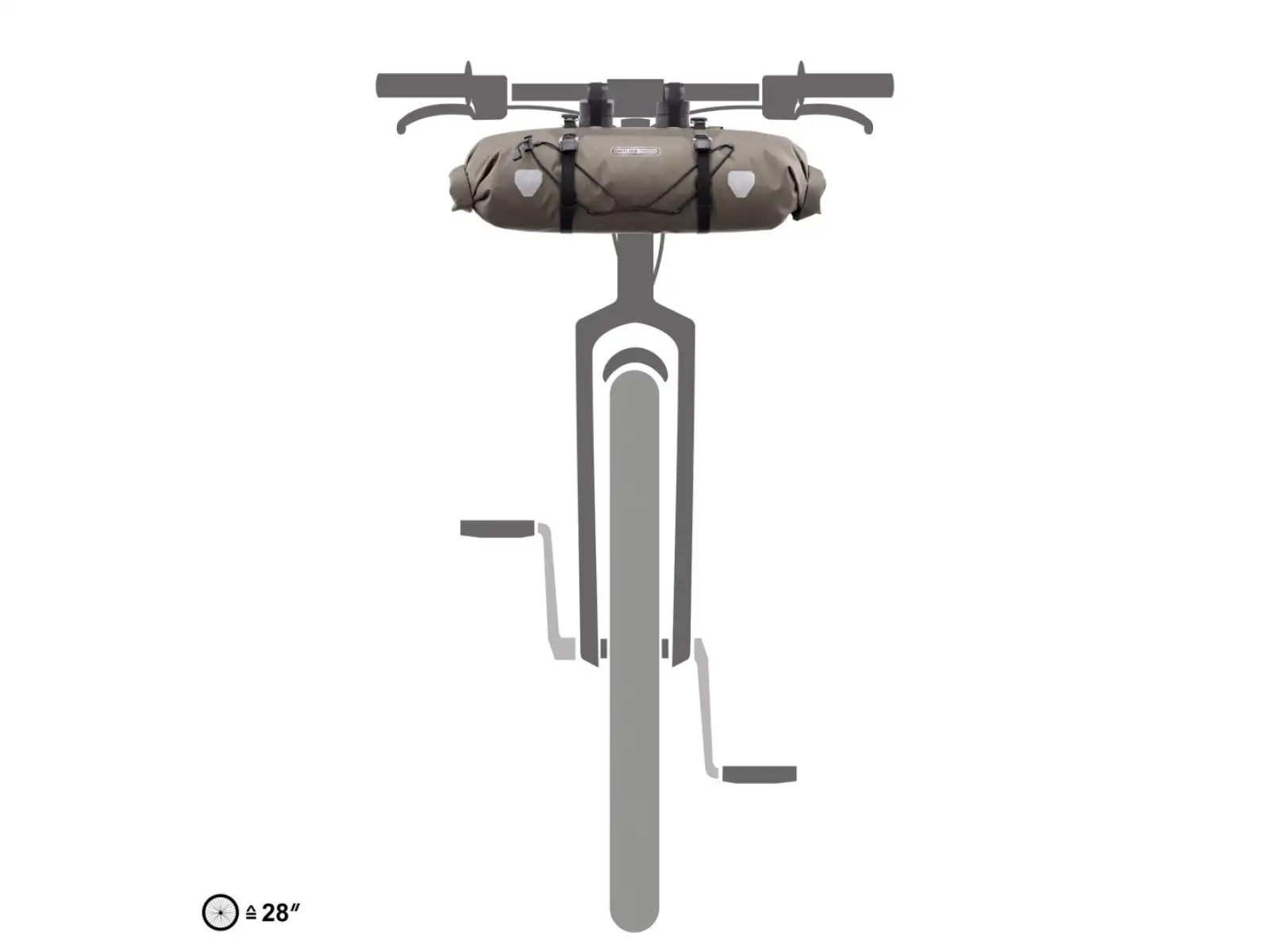 Ortlieb Handlebar-Pack torba na kierownicę 15 l Dark Sand