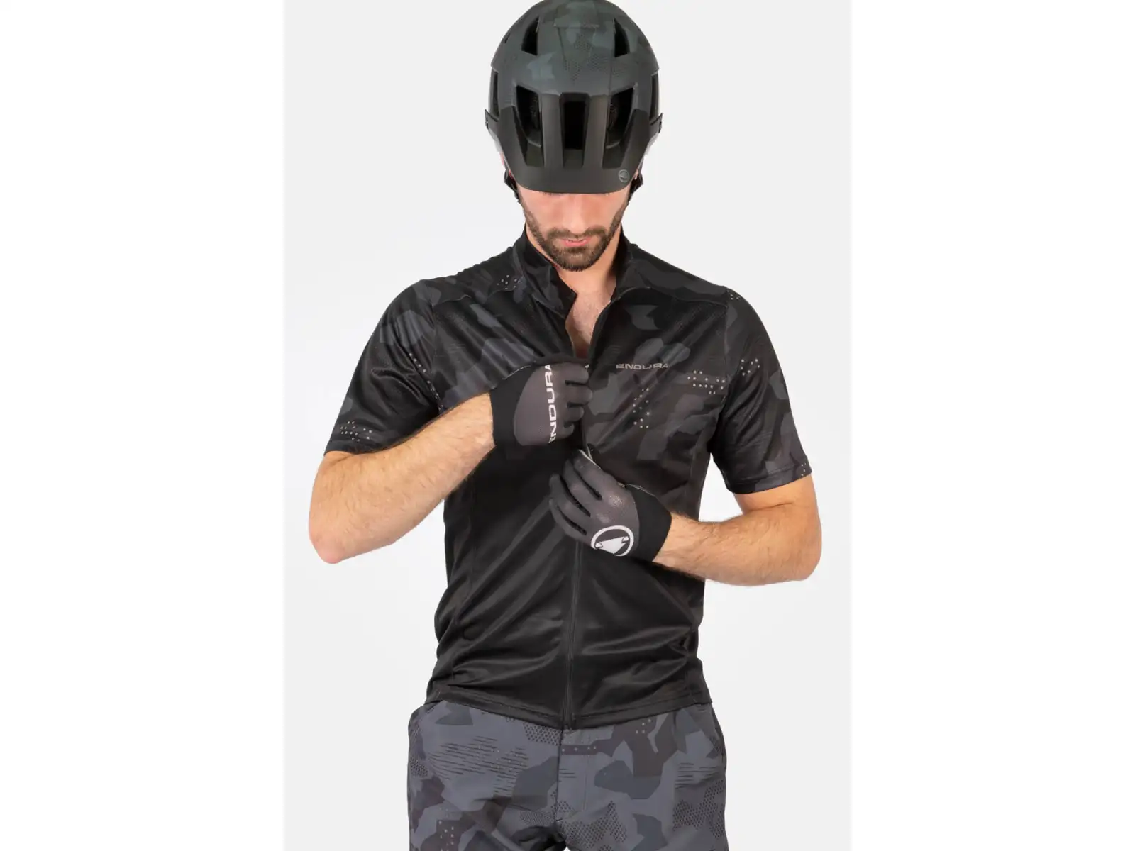 Endura Hummvee Ray S/S męska koszulka z krótkim rękawem Black