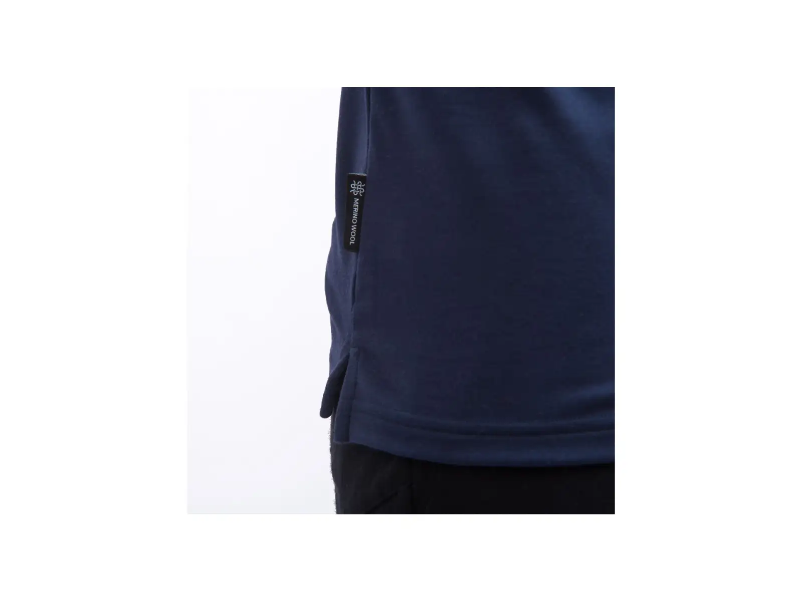 Sensor Merino Blend Moon męska koszulka z krótkim rękawem Deep Blue