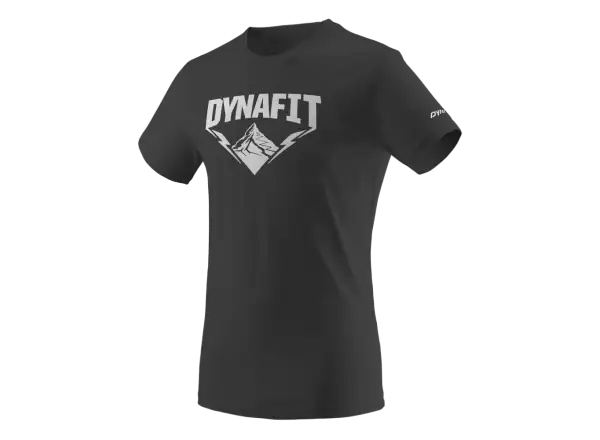 Dynafit Graphic Cotton męska koszulka z krótkim rękawem black out/hardcore