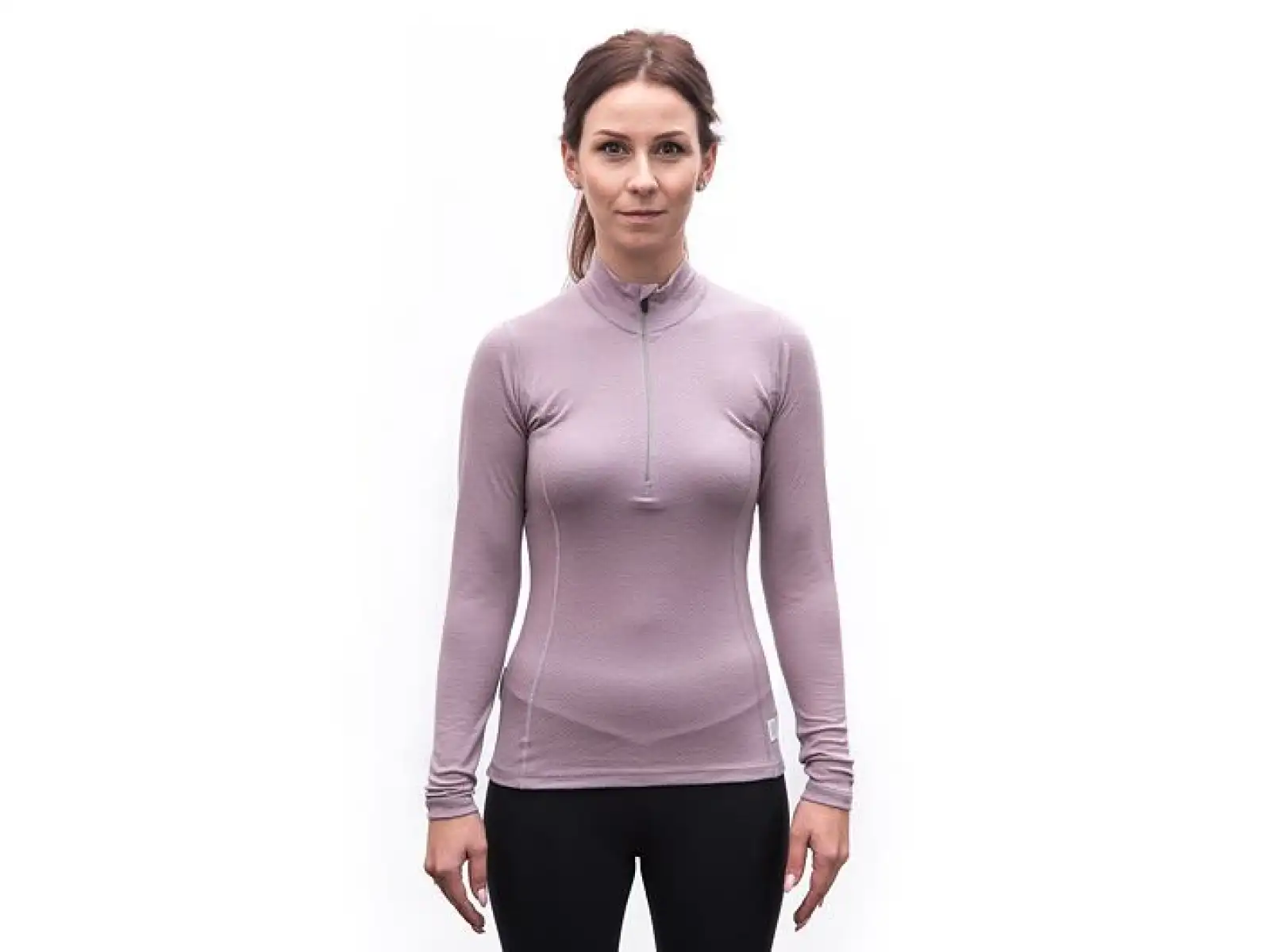 Sensor Merino DF damska koszulka długi rękaw Mystic Violet