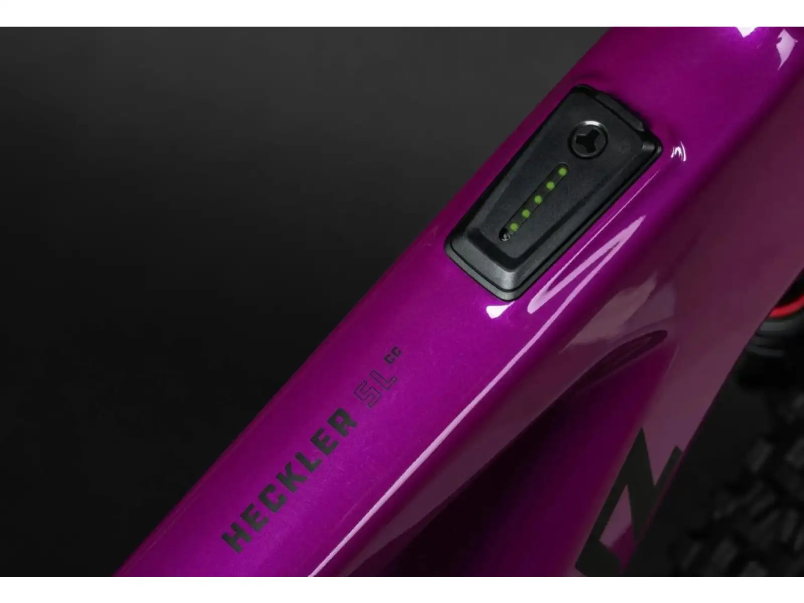 Santa Cruz Heckler SL 1 C R rower elektryczny z pełnym zawieszeniem Gloss Magenta