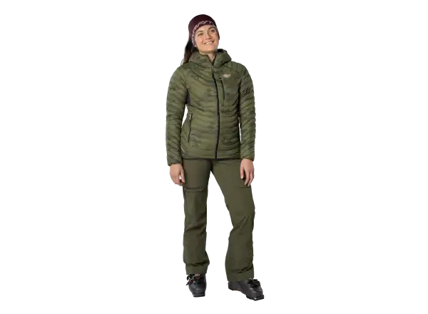 Dynafit Radical damska puchowa kurtka Capulet Olive Camo