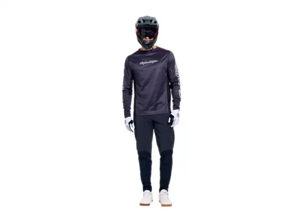 Troy Lee Designs Stage męska koszulka z długim rękawem Signature Carbon
