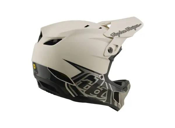 Troy Lee Designs D4 Composite MIPS kask Stealth Pumice