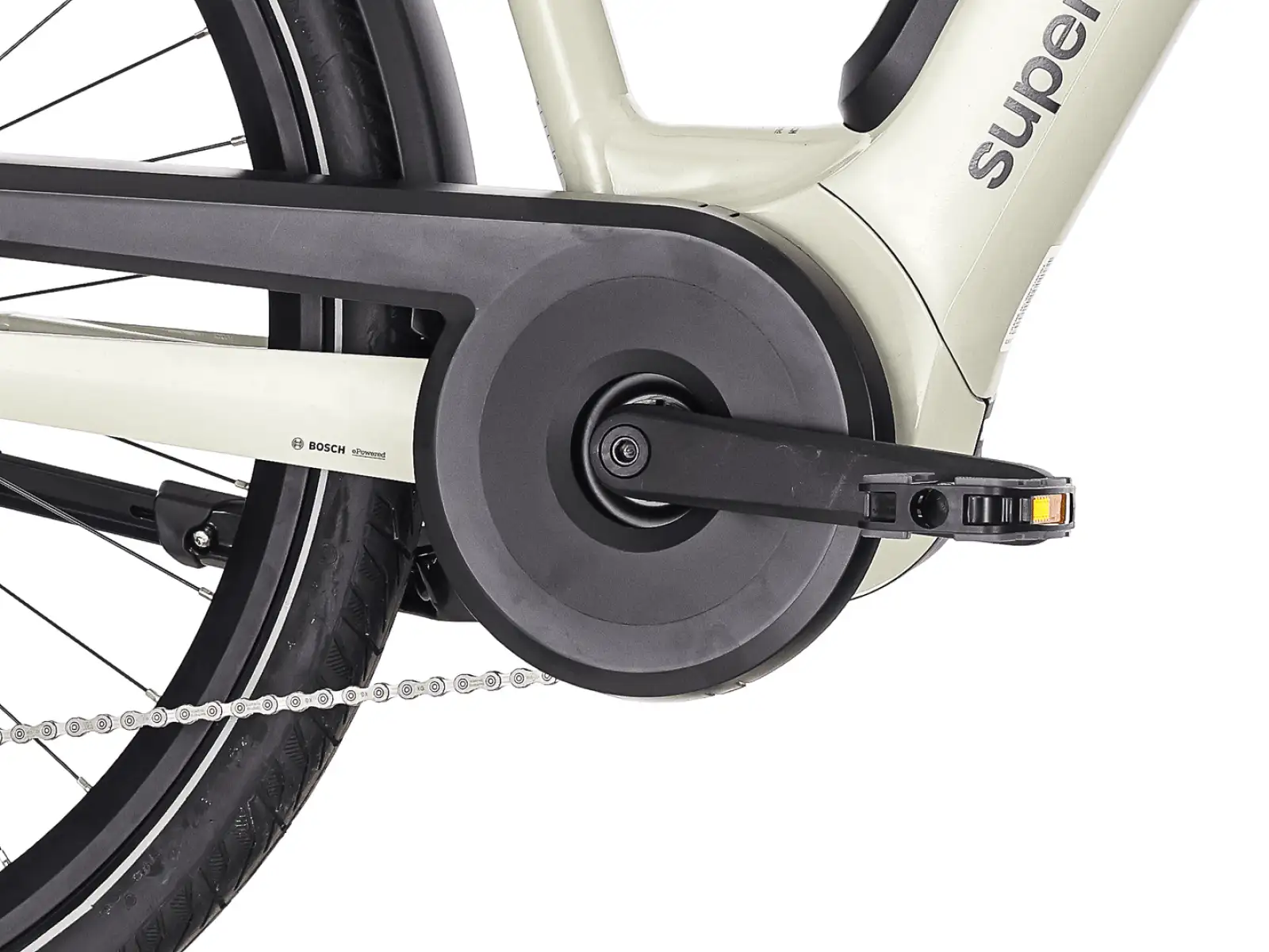 Superior eWAY 6.4 miejskie rower elektryczny Gloss Soft Green