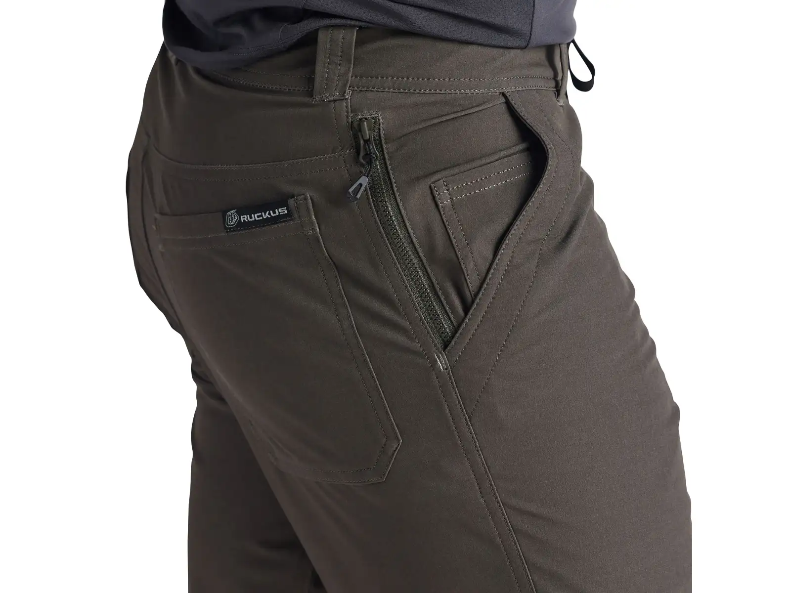 Troy Lee Designs Ruckus Long Travel Pant męskie spodnie Mono Dark Pine