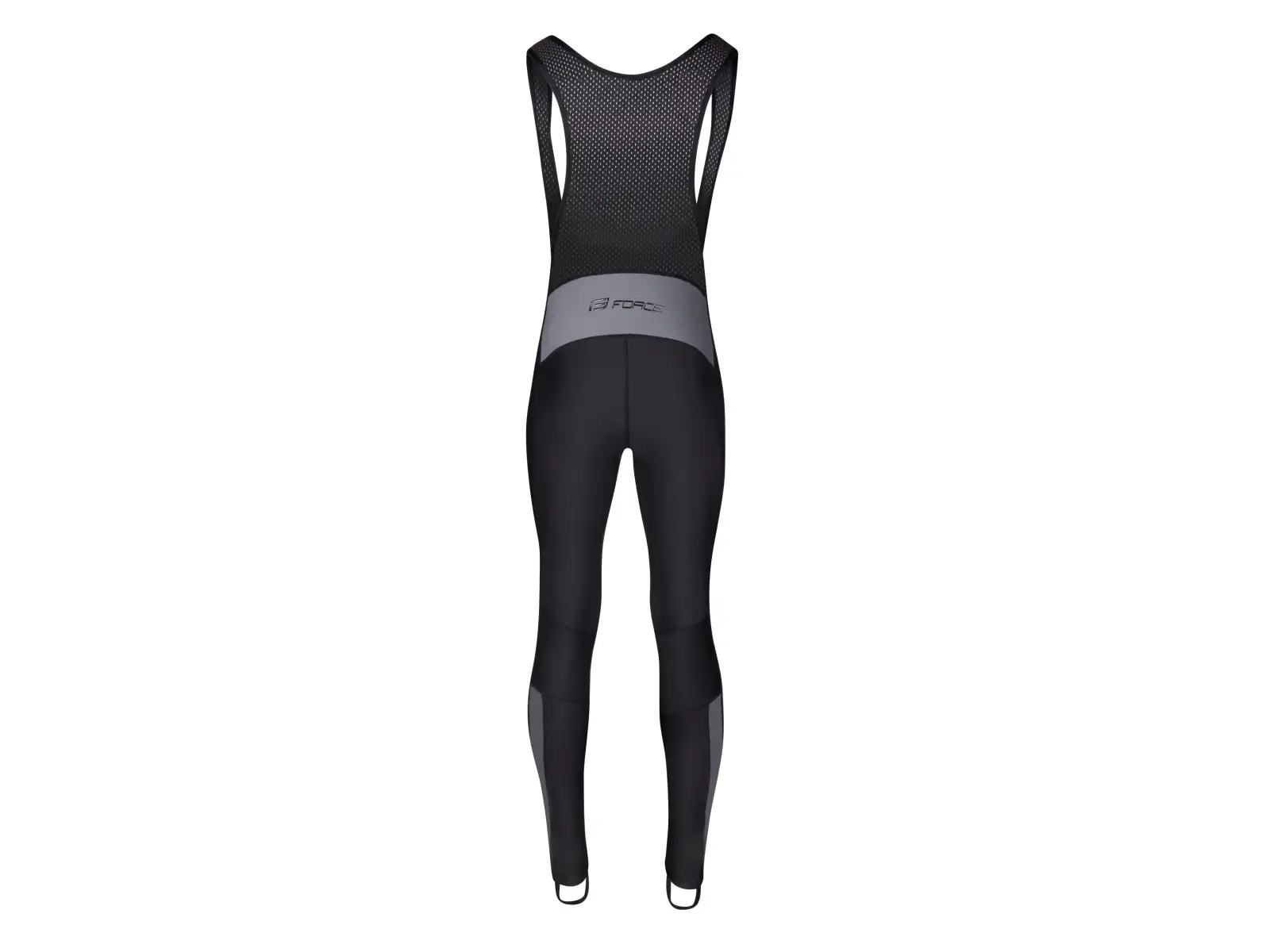 Force Bright damskie spodnie z szelkami czarne