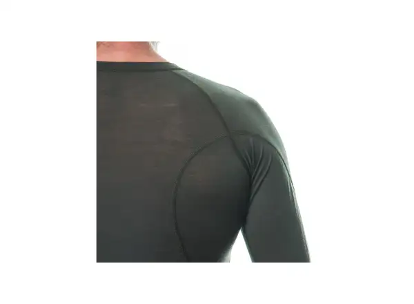 Sensor Merino Air męska koszulka z długim rękawem Olive Green