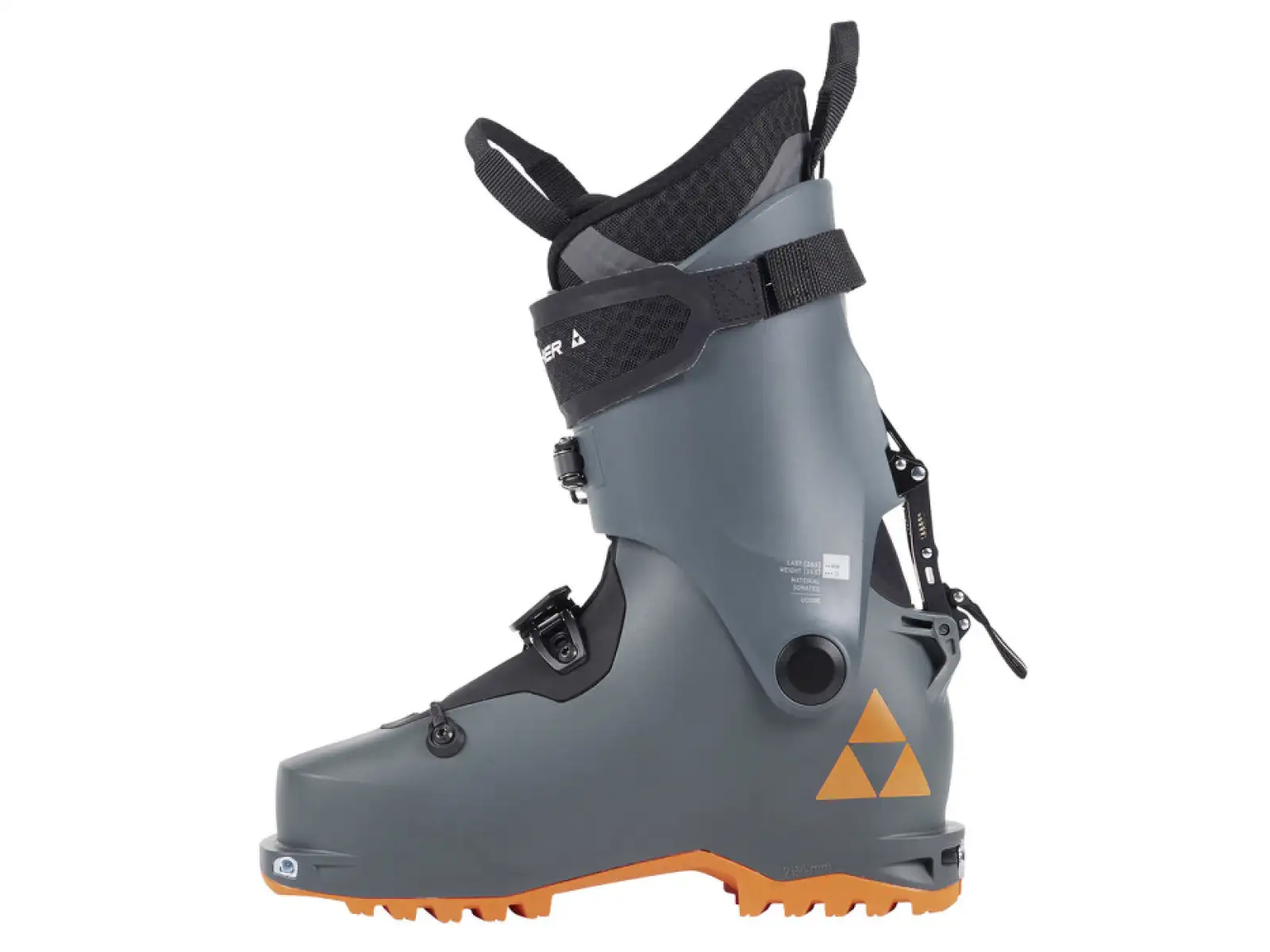 Fischer Transalp Tour buty skialpowe grey/orange