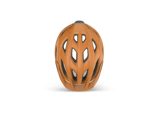 MET Crossover kask pomarańczowa