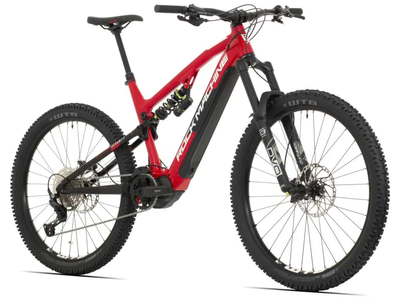 Rock Machine Blizzard INT e70-297 górski rower elektryczny gloss red/white/black