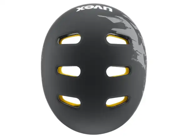 Uvex Kid 4 Style Mips kask dziecięcy Dirt Black Matt