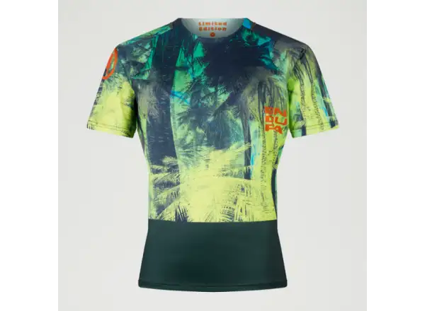 Endura Tropical Tee Print LTD damska koszulka krótki rękaw Ghillie Green
