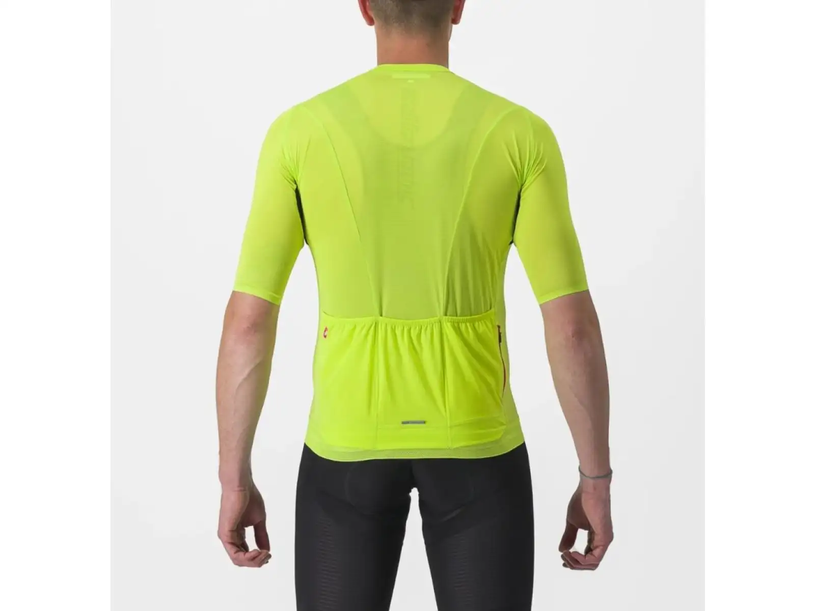 Castelli Superleggera 3 męska koszulka krótki rękaw Electric Lime
