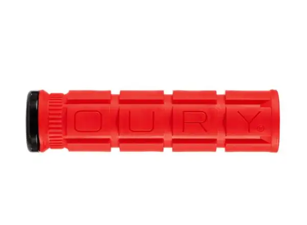Lizard Skins Oury V2 Single-Sided Lock-On chwyty Candy Red