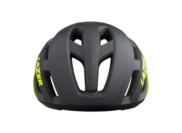 Lazer Strada KC kask matowy ciemnoszary/jaskrawożółty