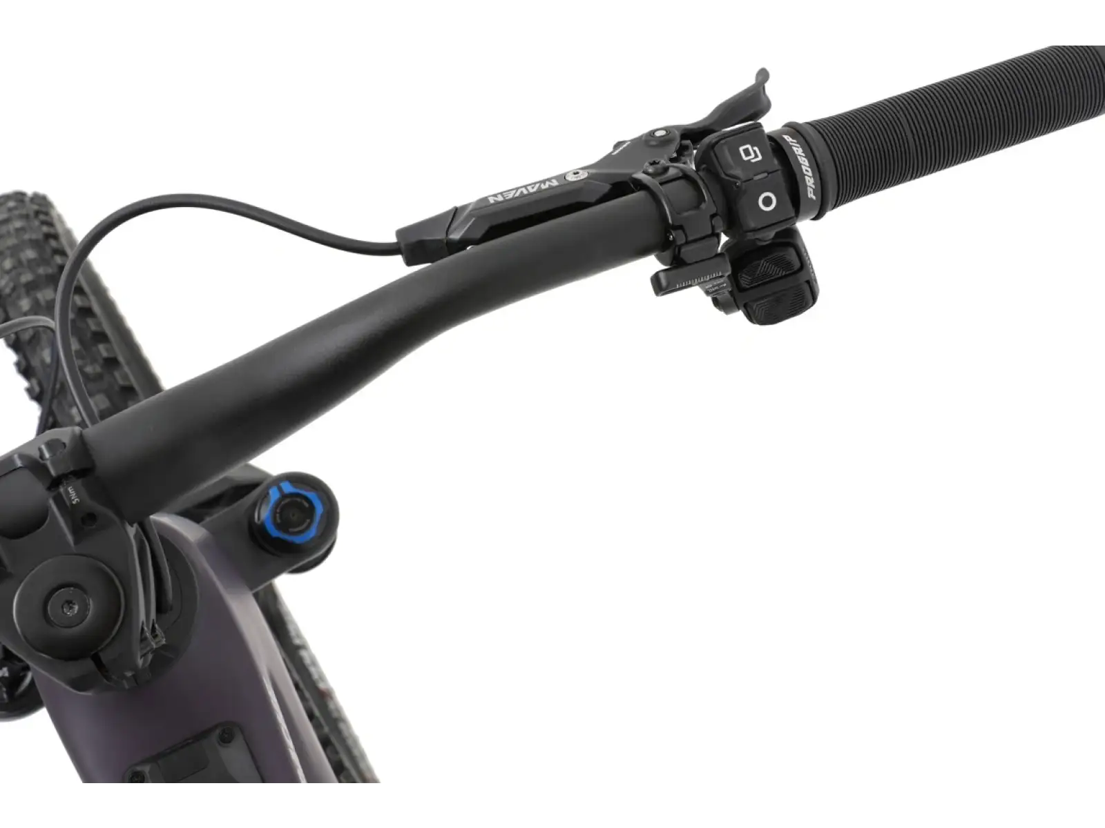 Apache Eagle 1 Avinox 800 Wh fioletowy w pełni amortyzowany rower elektryczny