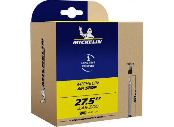 Michelin B6 Airstop 27.5+" MTB dętka gal. zawór