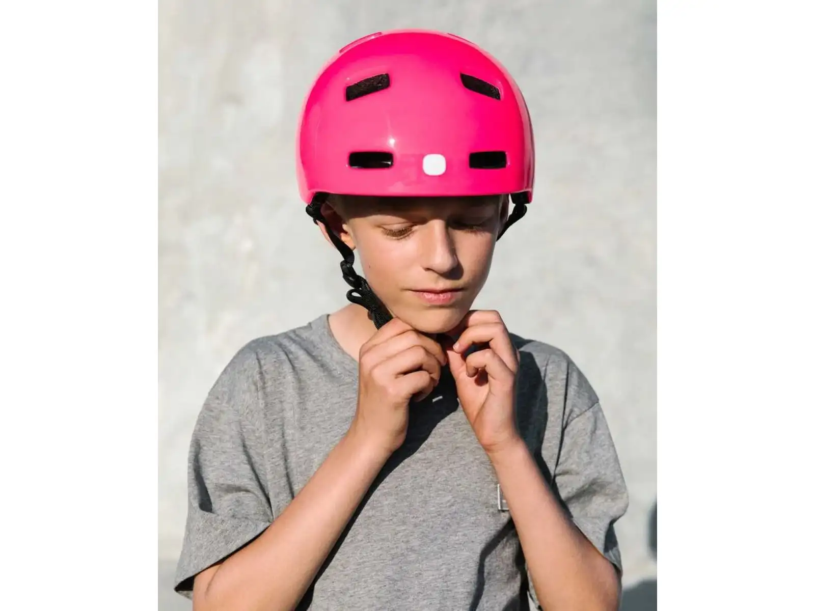 POC POCito Crane MIPS kask dziecięcy Fluorescent Pink
