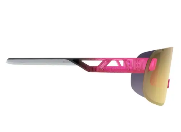 POC Elicit okulary Fluorescent Pink/Uranium Black Translucent