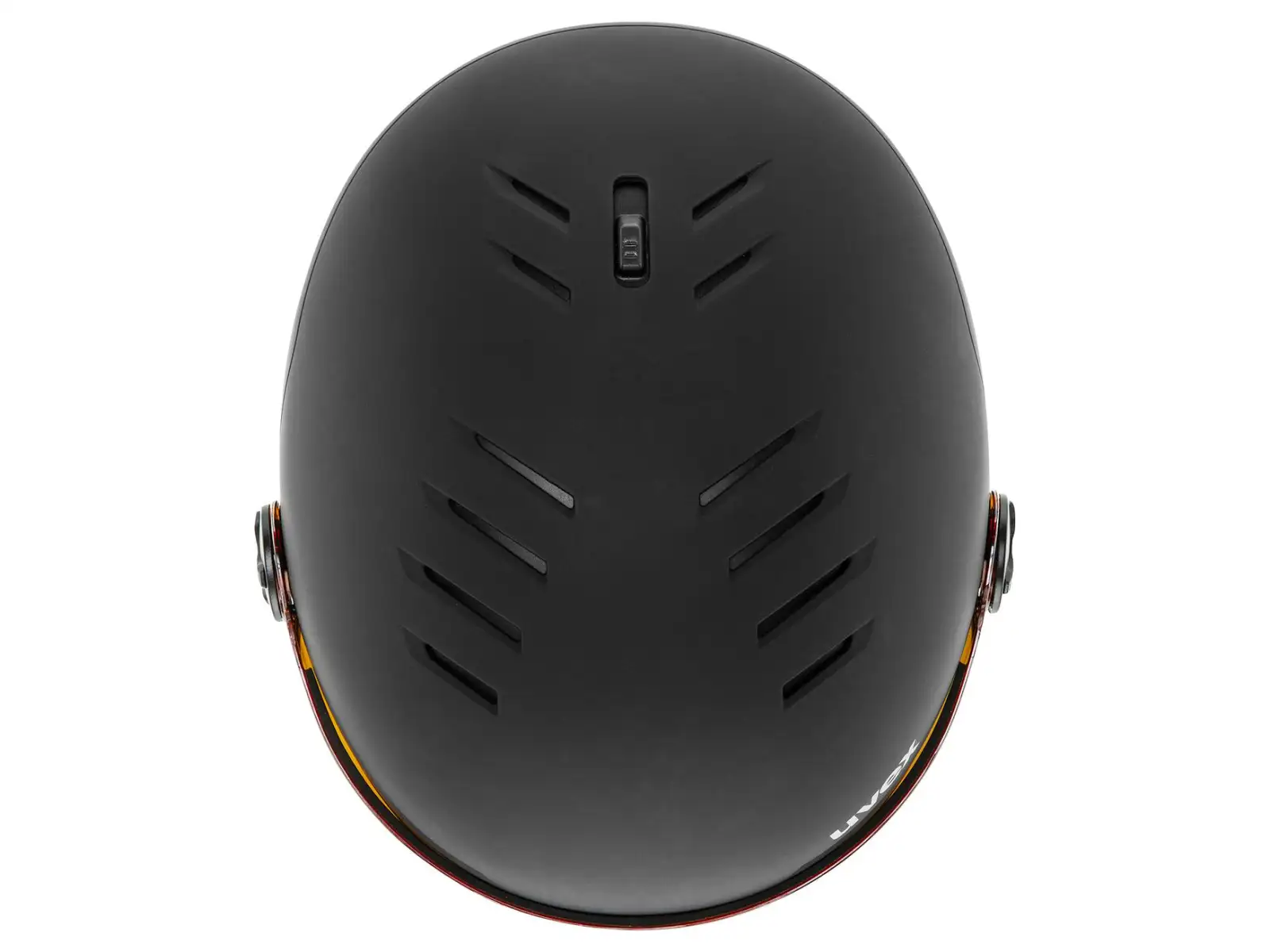 Uvex Wanted Visor kask narciarski black matt