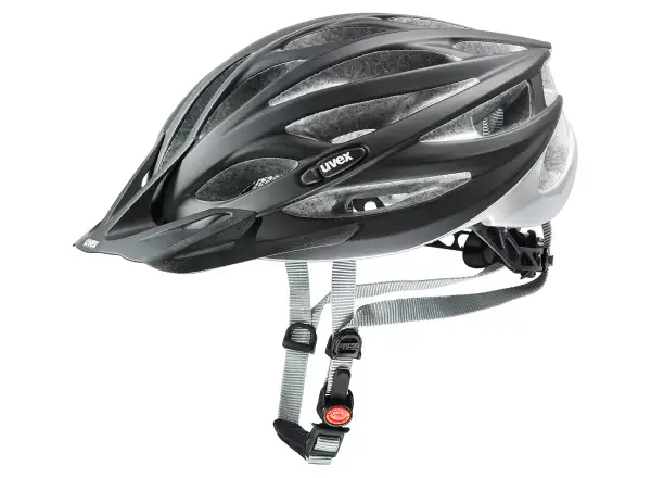 Uvex Oversize kask czarna mat/srebrna
