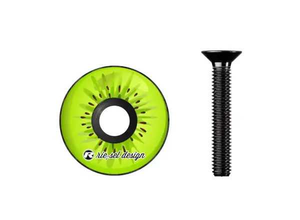 Rie:sel Design Stem:cap pokrywka zestawu kierownicy kiwi