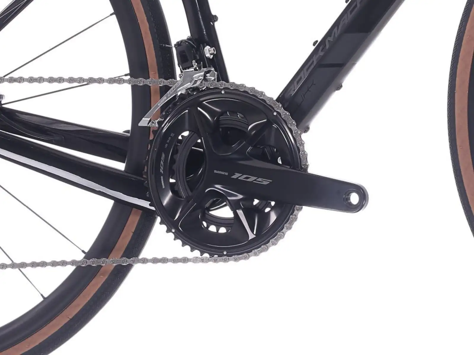 Rock Machine Lukk CR 80 gravel rower Gloss Metallic Black