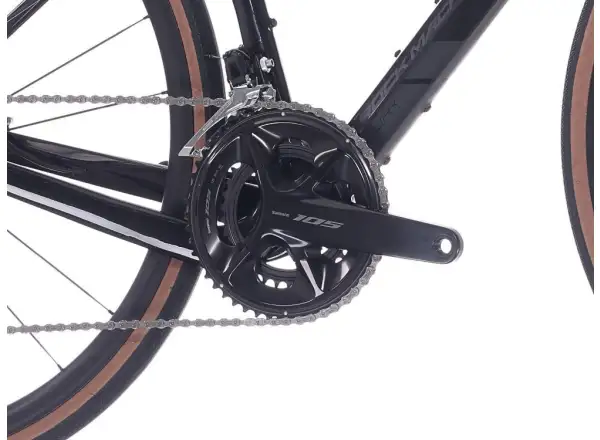 Rock Machine Lukk CR 80 gravel rower Gloss Metallic Black